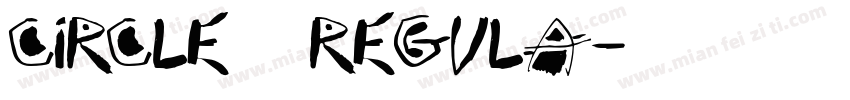 Circle20 Regula字体转换